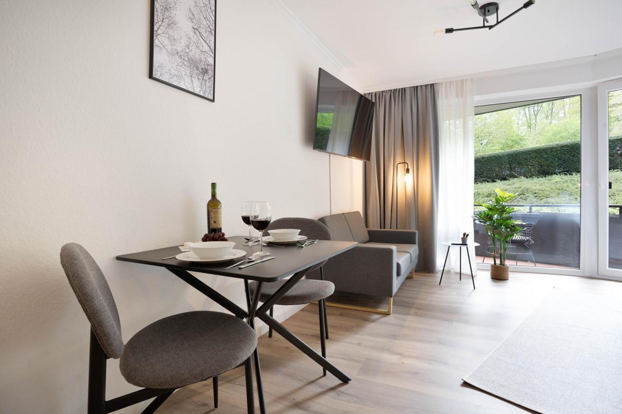 Nsv-Apartments Am Waldrand Bad Essen Esterno foto